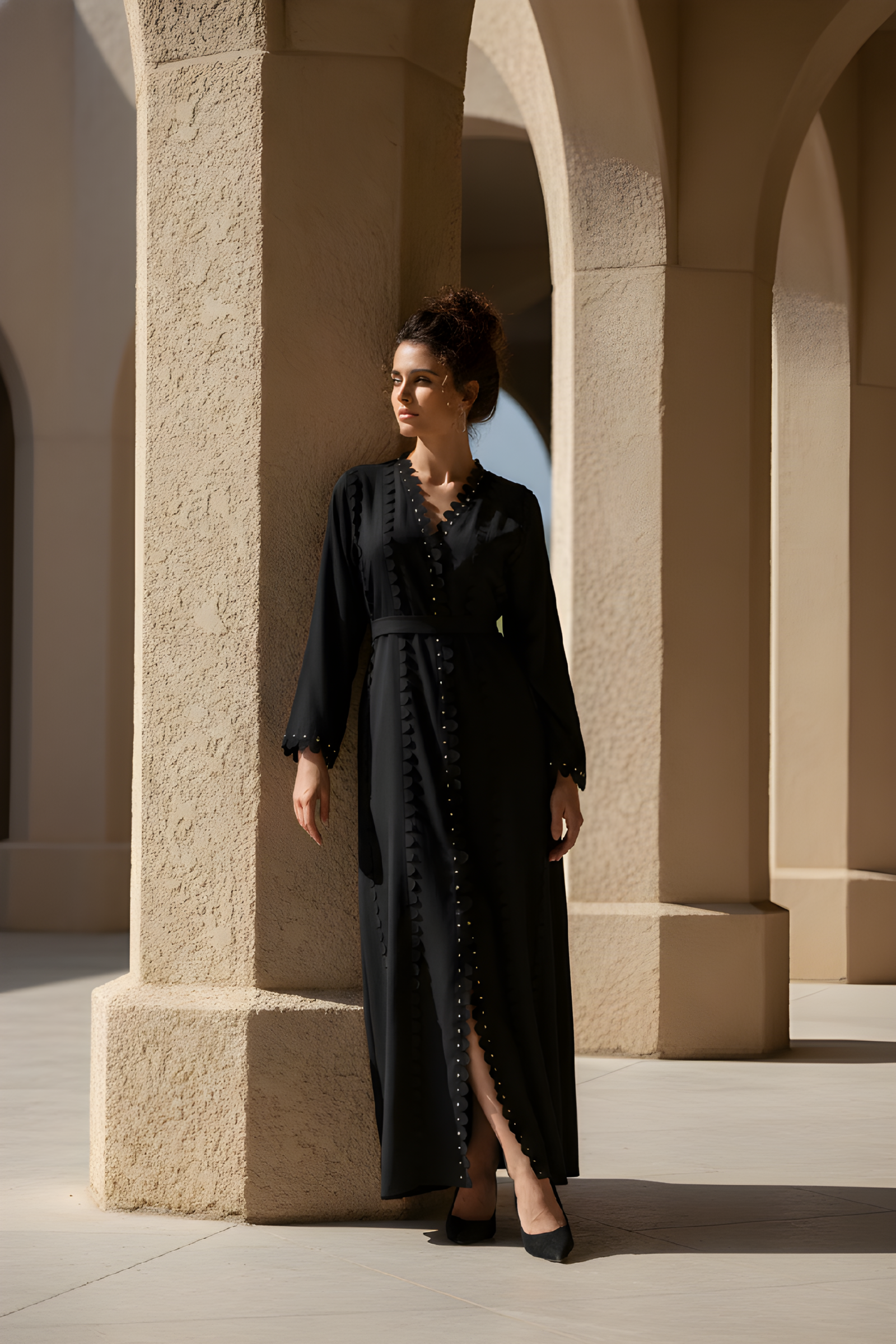 nurhaya offene abaya cardigan mit khimar nurhaya offene abaya cardigan mit khimar