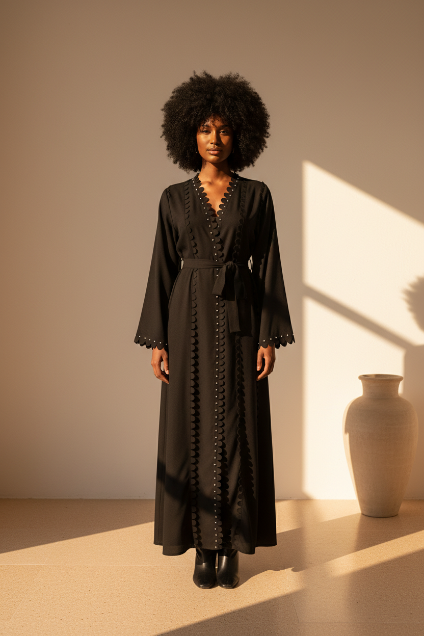 nurhaya offene abaya cardigan mit khimar nurhaya offene abaya cardigan mit khimar