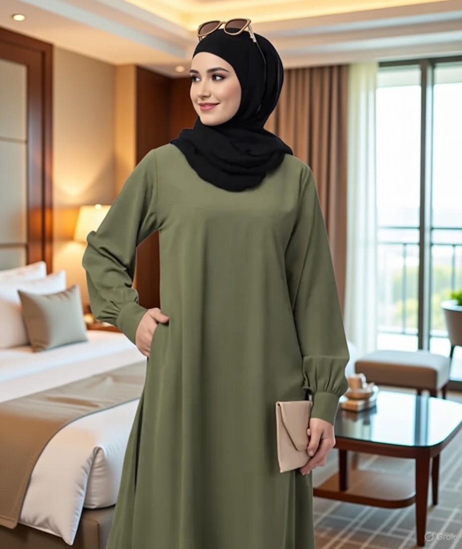nurhaya elegante unter abaya – pistazie (s–xxl) nurhaya elegante unter abaya – pistazie (s–xxl)