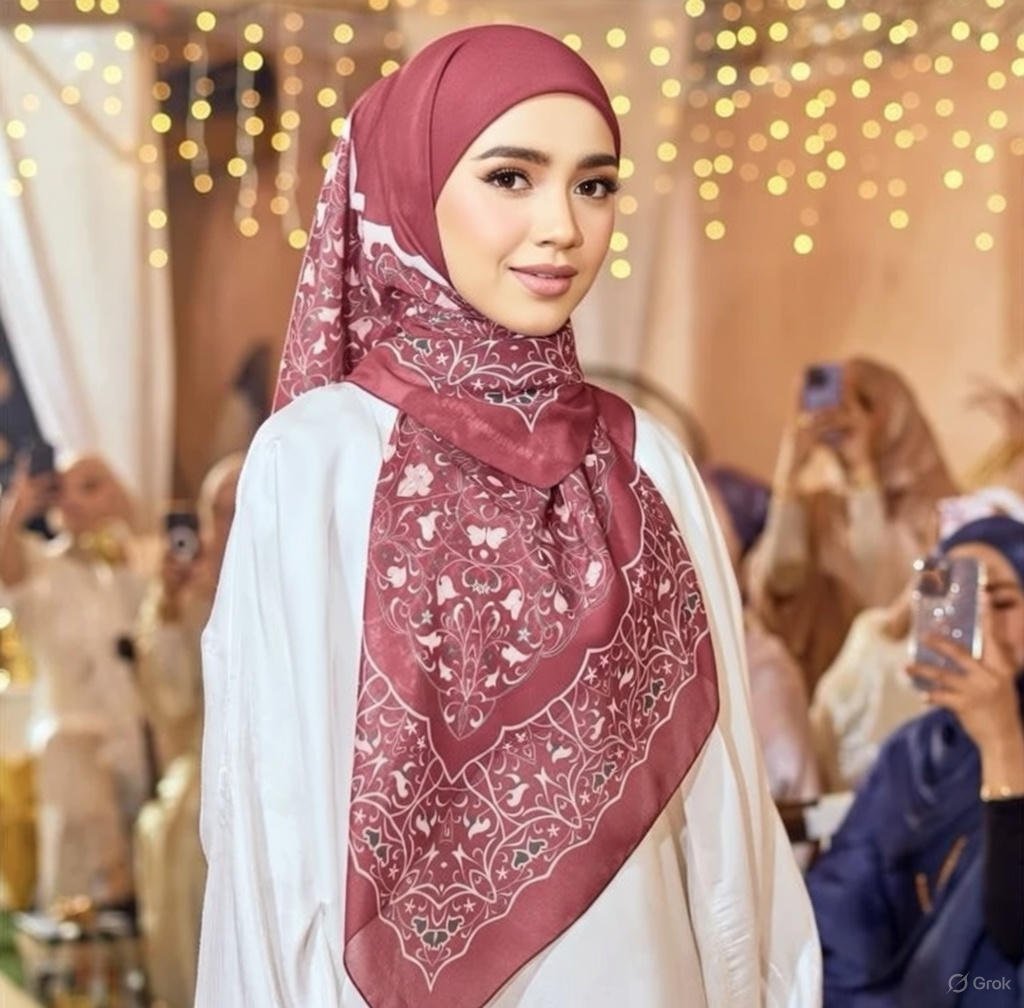 nurhaya malay quadratischer tencel baumwoll hijab mit curling rand (einheitsgröße) nurhaya malay quadratischer tencel baumwoll hijab mit curling rand (einheitsgröße)